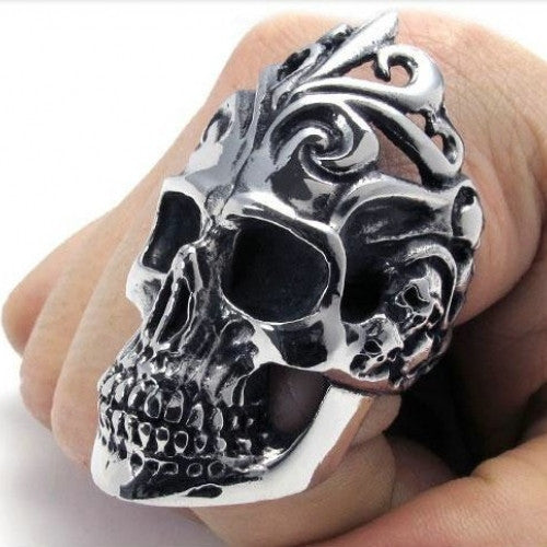 Men's Skull Ring Lord Of The Rings 2014 New Fashion Jewelry Stainless Steel Casting